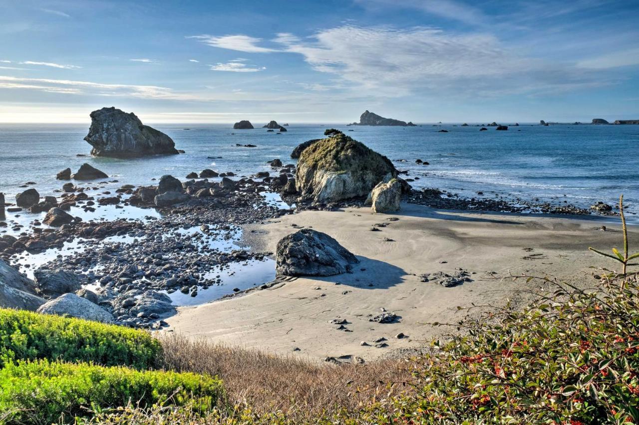 Unique Dog-Friendly Log Cabin Short Walk To Ocean كريسينت سيتي المظهر الخارجي الصورة