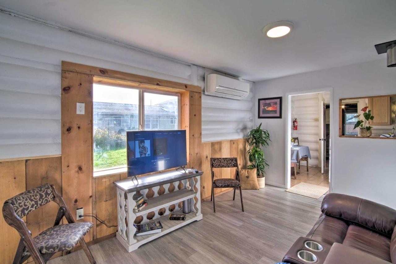 Unique Dog-Friendly Log Cabin Short Walk To Ocean كريسينت سيتي المظهر الخارجي الصورة