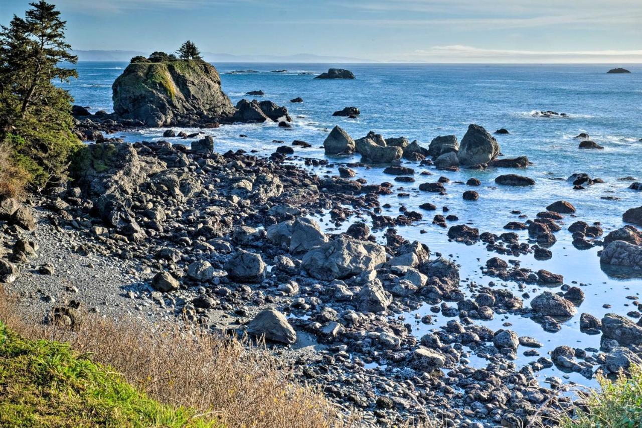 Unique Dog-Friendly Log Cabin Short Walk To Ocean كريسينت سيتي المظهر الخارجي الصورة