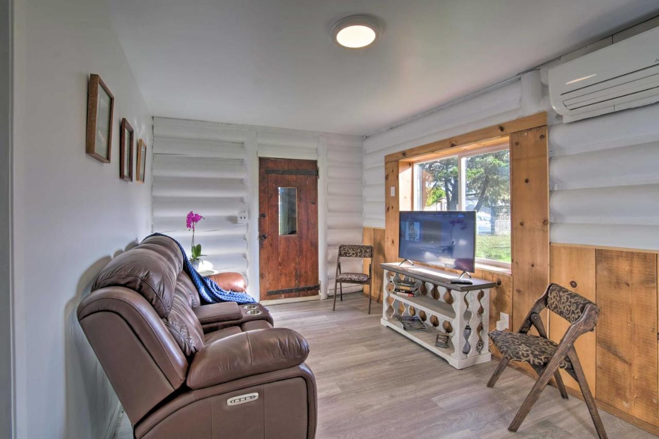 Unique Dog-Friendly Log Cabin Short Walk To Ocean كريسينت سيتي المظهر الخارجي الصورة