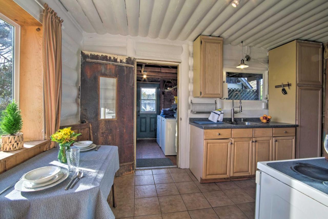 Unique Dog-Friendly Log Cabin Short Walk To Ocean كريسينت سيتي المظهر الخارجي الصورة
